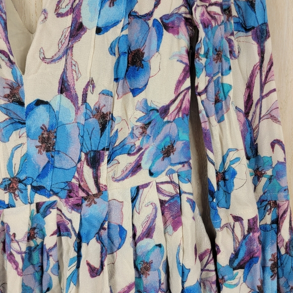 (SOLD) Free People Multicolored Floral Tegan Mini - Picture 5 of 11